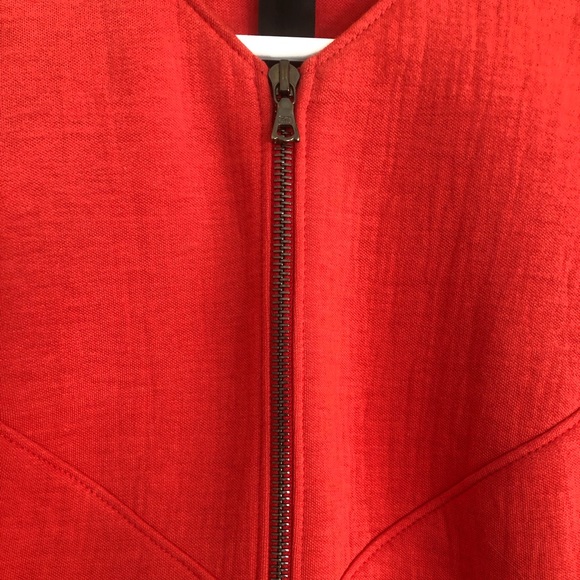 🇨🇦 Judith & Charles tomato red 🍅 summer mini dress Sz 2 - Picture 3 of 11